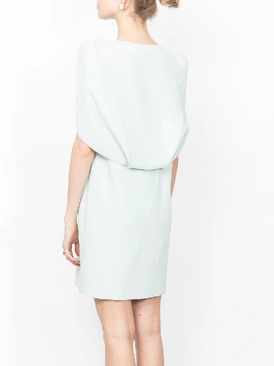 Shop Givenchy Cape Shift Dress