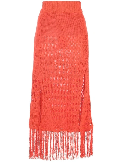 Shop Altuzarra ‘benedetta' Knit Skirt