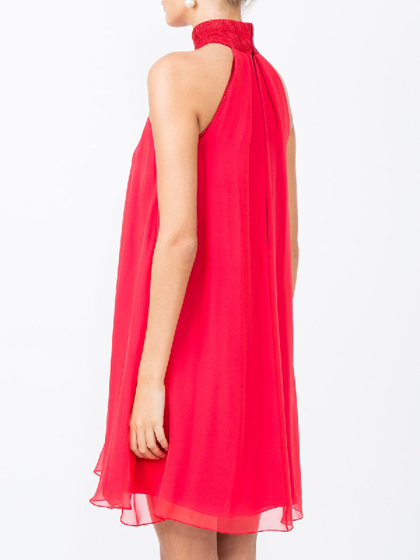 galvan halter neck gown