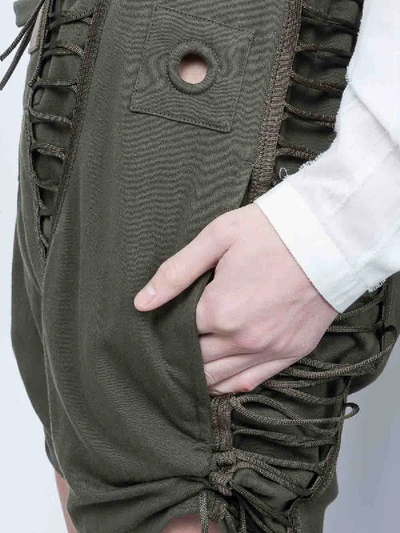 Shop Saint Laurent Drawstring Tie Detail Shorts