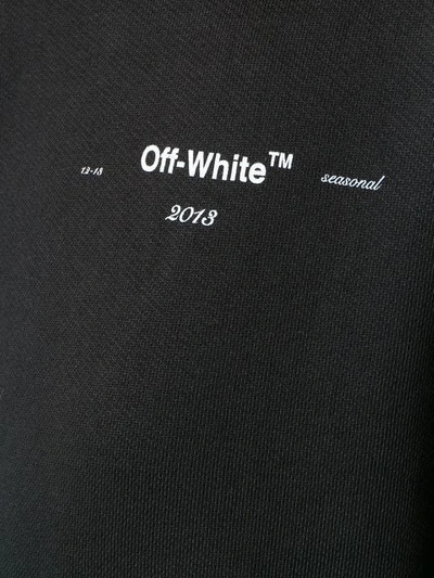 Shop Off-white Logo Chest Sweatshirt