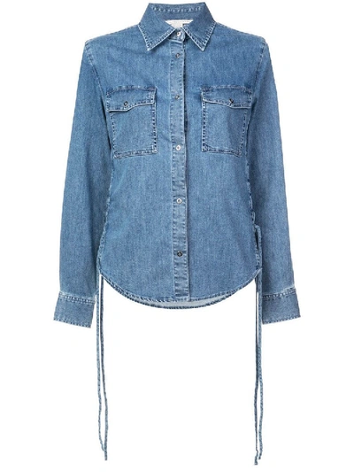 Shop Stella Mccartney Denim Shirt Blue