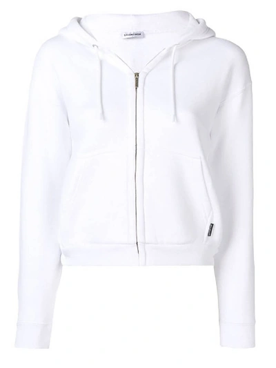 Shop Balenciaga I Love Techno Zipper Hoodie