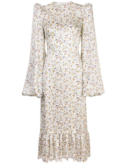 Shop The Vampire's Wife Floral Print Belle Midi Dress