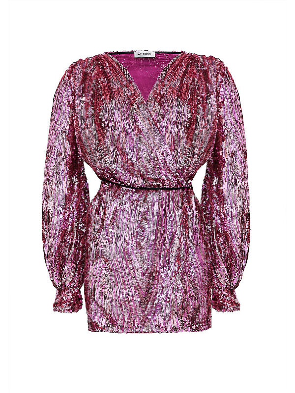 attico pink dress