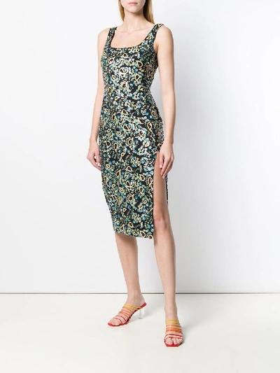 Shop Alexa Chung Sequin Embroidered Dress