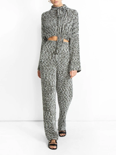 Shop Loewe Lurex Knit Trousers