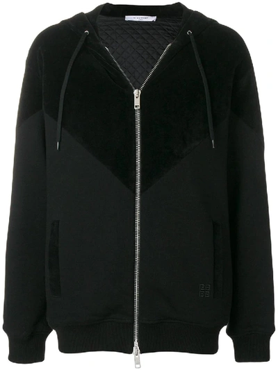 Shop Givenchy Zip Front Hoodie