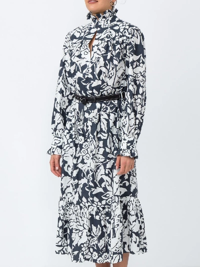 Shop Alexa Chung Printed Belted Dress