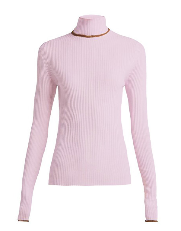 acne studios pink sweater