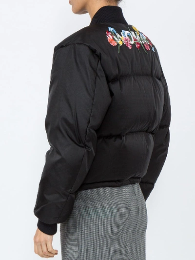 Off-white Black Ripstop Down Bomber Jacket