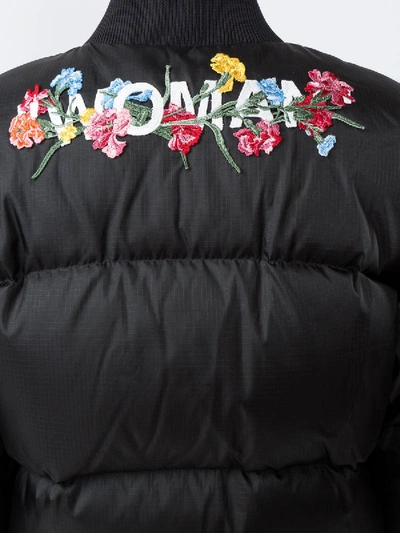 Off-white Black Ripstop Down Bomber Jacket