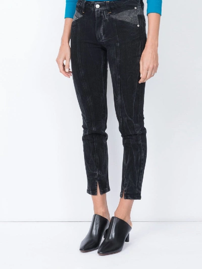 Shop Givenchy Jean Trousers In Black