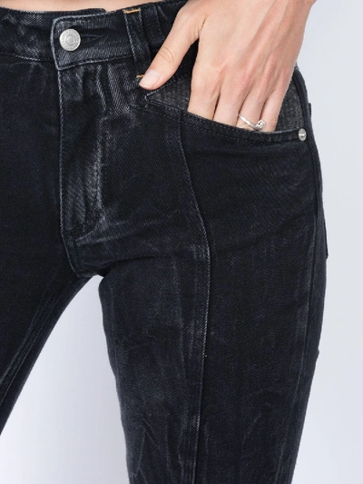 Shop Givenchy Jean Trousers In Black
