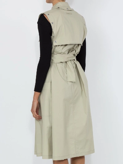 Shop Proenza Schouler Belted Trench Dress In Neutral