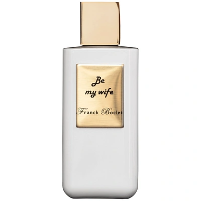 Shop Franck Boclet Be My Wife Extrait De Parfum 100ml In White