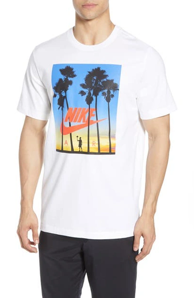 Shop Nike Air 4 Graphic T-shirt In White
