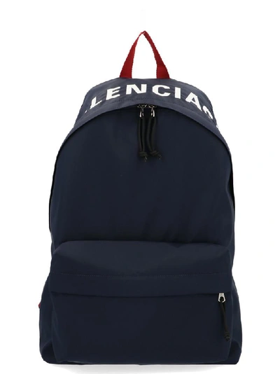 Shop Balenciaga Wheel Backpack In Multi