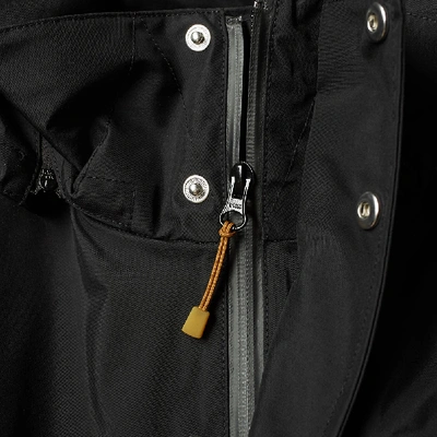 Shop Helmut Lang Tech Zip Through Hooded Jacket In Black