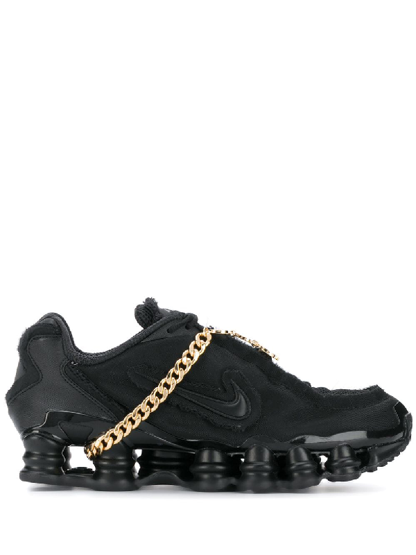 cdg shox black