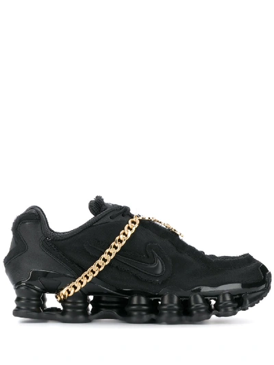 Comme Des Garçons Des Garcons Black Nike Edition Cdg Shox Tl Sneakers | ModeSens