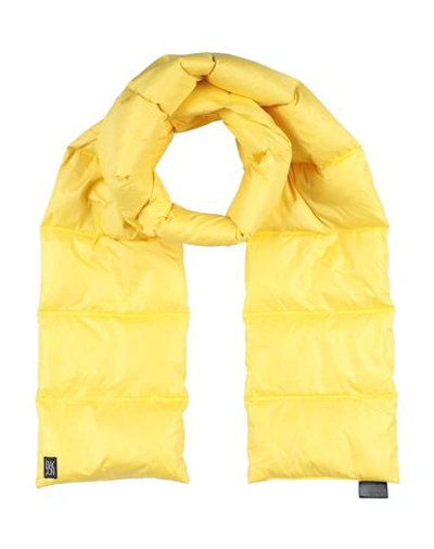 Shop Bacon Woman Scarf Yellow Size - Polyester