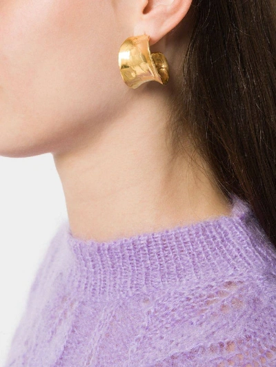 Shop Alighieri The Joker's Game Earrings In Gold