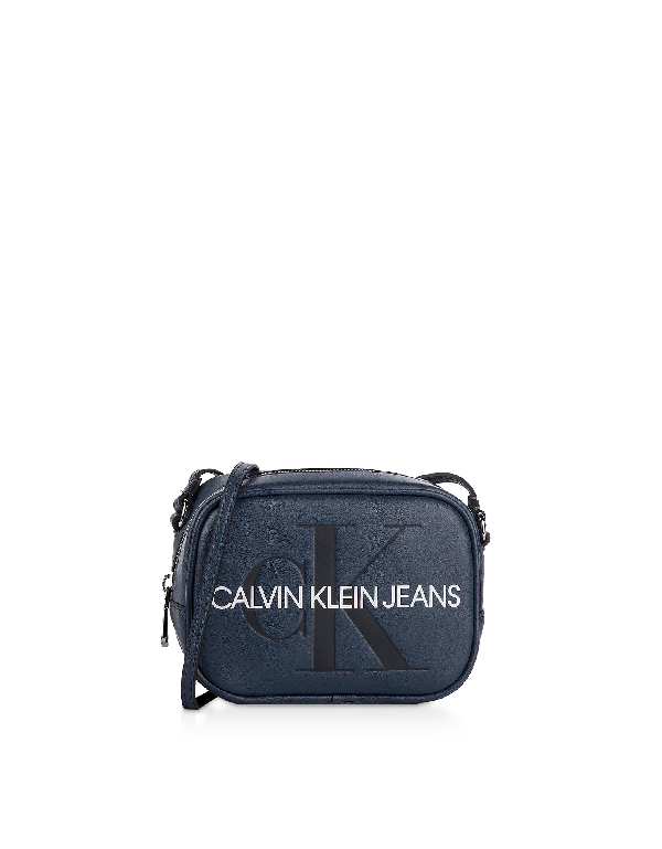 calvin klein sculpted monogram camera bag