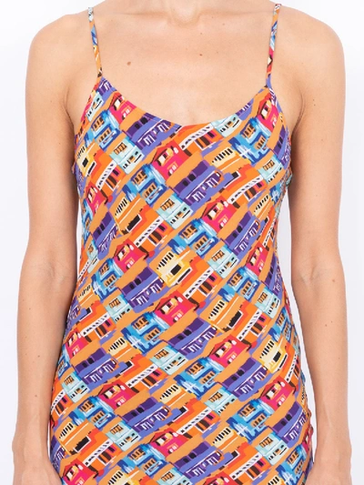 Shop Lhd Villas Elvira Slip Dress Multicolor