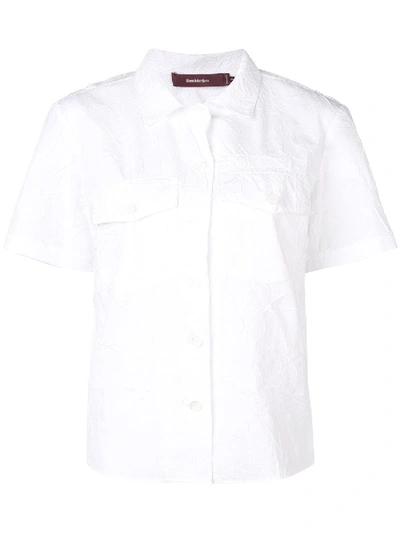 Shop Sies Marjan Creased Shirt In White