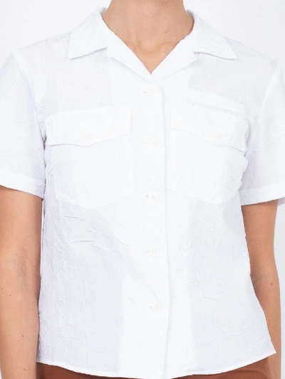 Shop Sies Marjan Creased Shirt In White