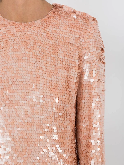 Shop Givenchy Sequined Midi Dress