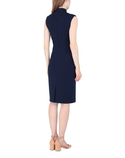 Shop Ivy & Oak Knee-length Dresses In Dark Blue