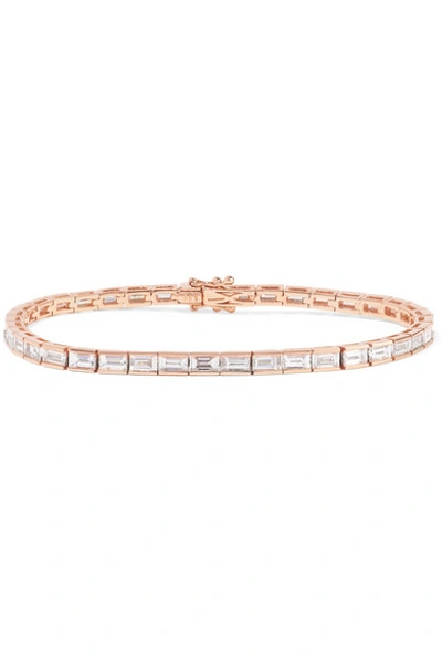 Shop Anita Ko Martina 18-karat Rose Gold Diamond Bracelet
