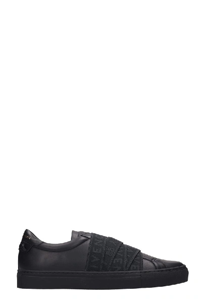 Shop Givenchy Urban Street Sneakers In Black Leather