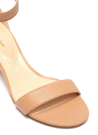 Shop Nicholas Kirkwood 'miri' Faux Pearl Ankle Strap Leather Sandals