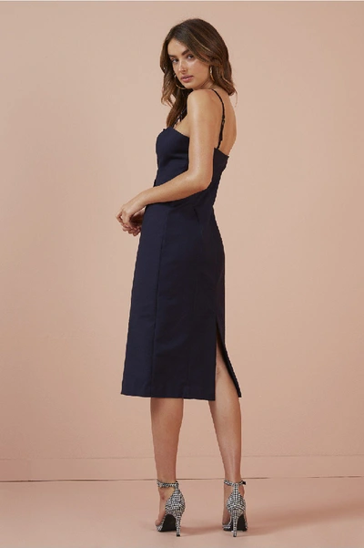 Shop Finders Keepers Rae Dress In Navy