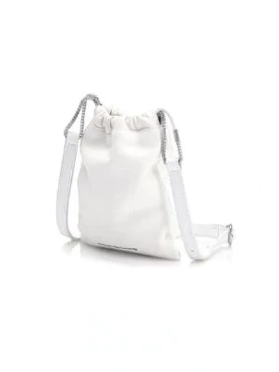 Shop Alexander Wang Ryan Leather Belt Bag In White