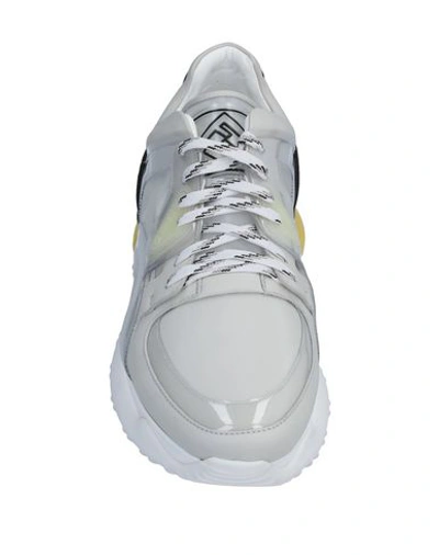 Shop Fendi Sneakers In Light Grey