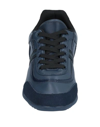 Shop Versace Jeans Sneakers In Dark Blue