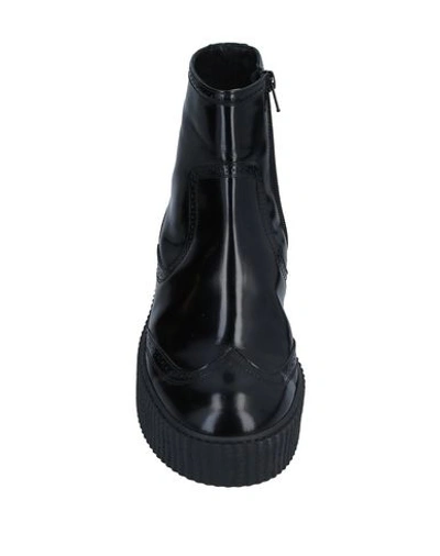 Shop Mm6 Maison Margiela Ankle Boot In Black