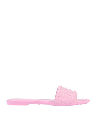 Shop Tod's Sandals In Pink