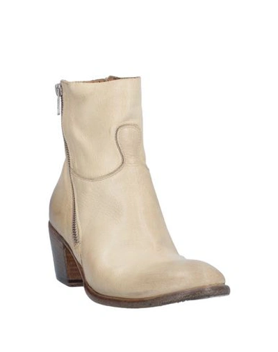 Shop Silvano Sassetti Ankle Boots In Sand