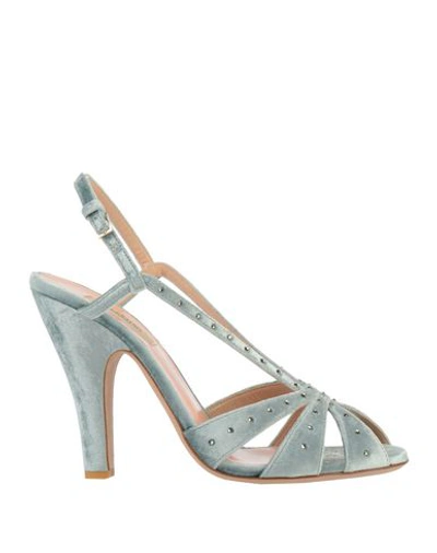 Shop Valentino Sandals In Sky Blue