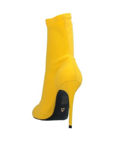 Shop Naked Wolfe Ankle Boot In Yellow