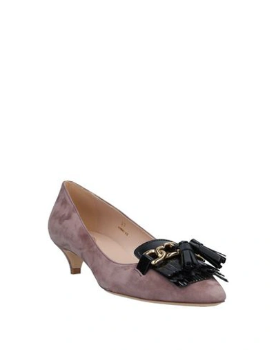 Tod's Loafers In Grey