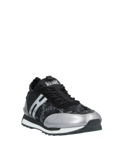 Hogan Rebel Sneakers In Black