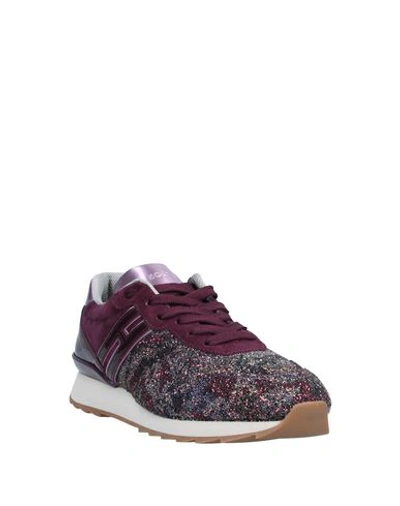 Hogan Sneakers In Purple