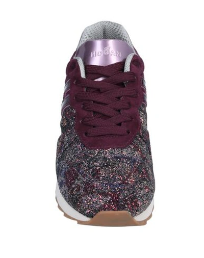 Hogan Sneakers In Purple