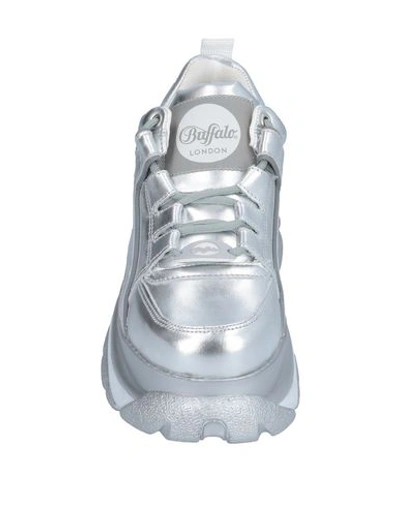 Shop Buffalo Sneakers In Silver